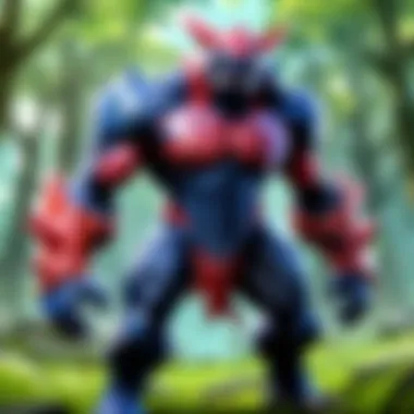 An array of Pokémon items and resources strategically organized.