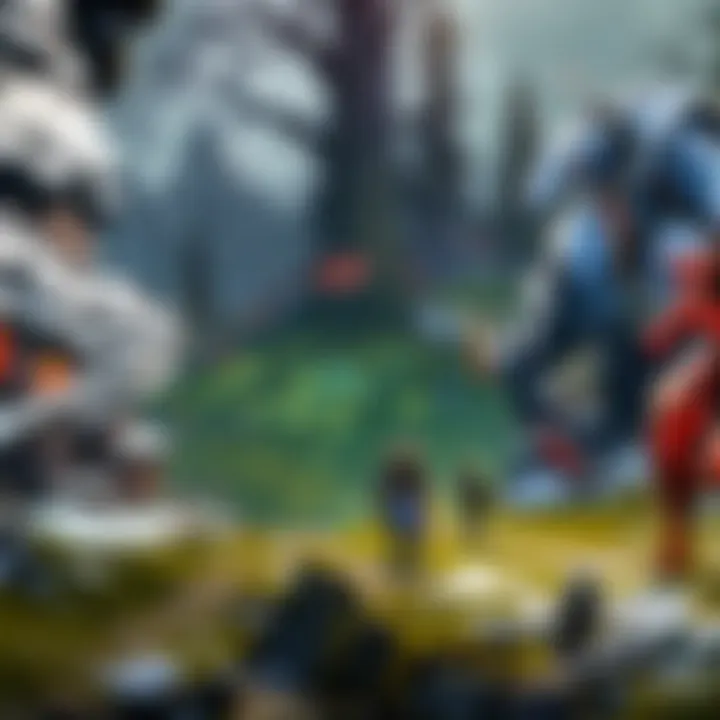 A player monitoring their ping during a game