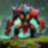 Strategy Planning in DotaRush