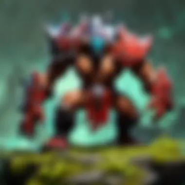 Strategy Planning in DotaRush