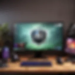 High-performance gaming setup for Twitch streaming