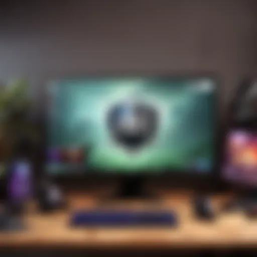 High-performance gaming setup for Twitch streaming