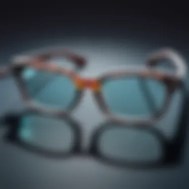 Stylish and ergonomic gaming glasses design