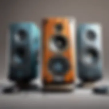 Premium Audio Experience Minimalist Computer Speaker with Superior Sound Quality