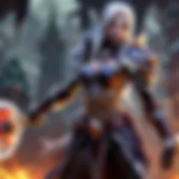 Sylvanas Windrunner in Battle
