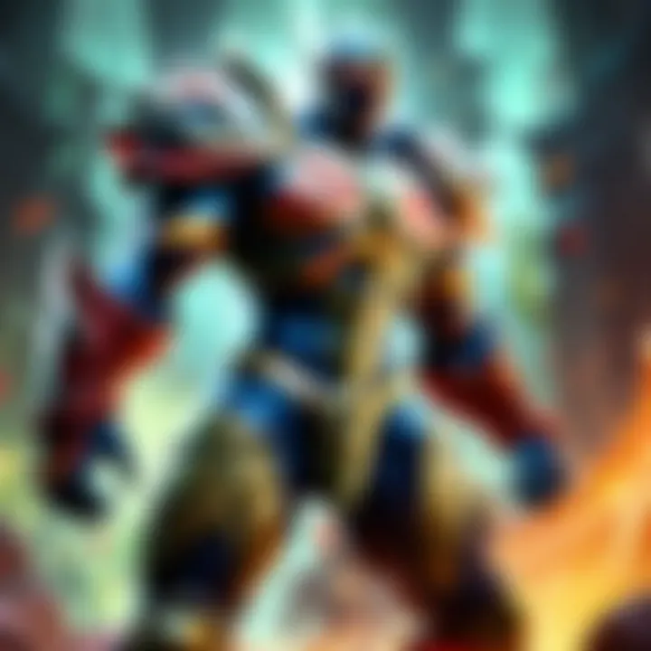 A digital platform interface for trading esports cards