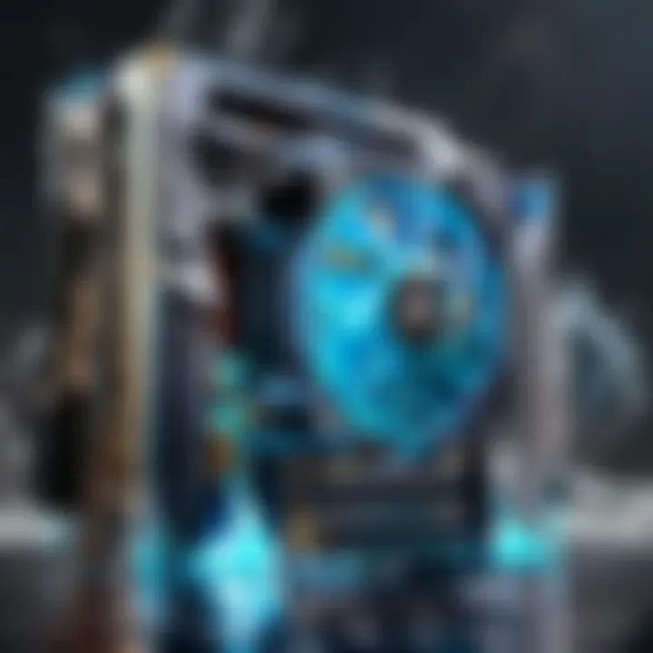 Essential components of a high-performance water cooling system for graphics cards