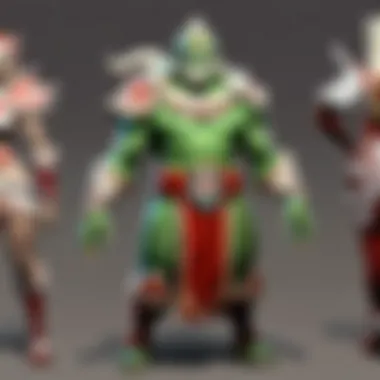 An illustration depicting the historical evolution of gaming strategies related to duti