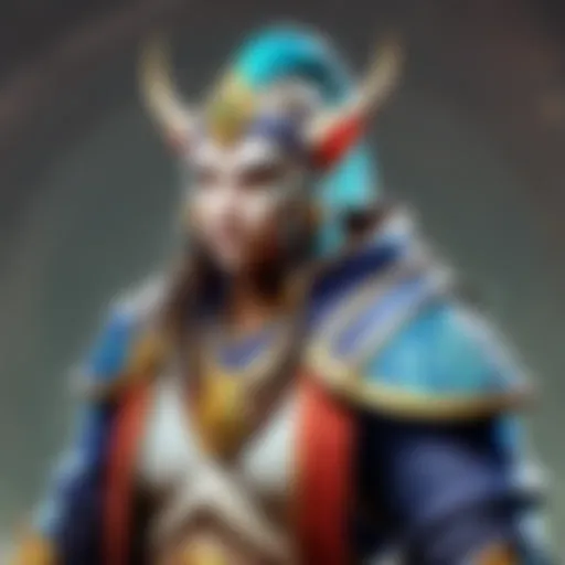 A vibrant visual representation symbolizing the essence of duti in gaming