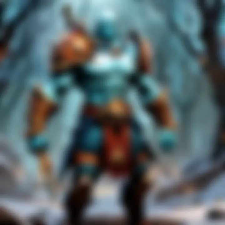 Narrative Surrounding Undying Characters An artistic depiction of the narrative surrounding undying characters