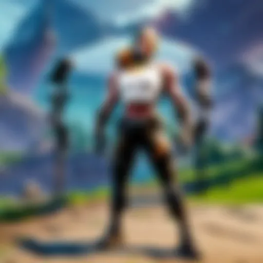 A vibrant Fortnite streaming setup showcasing high-end gaming equipment and software.