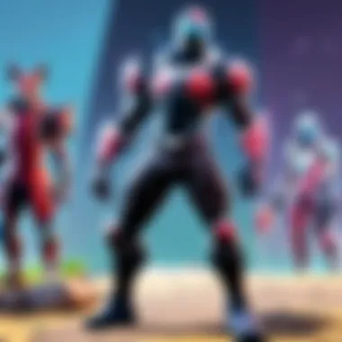 A futuristic representation of Fortnite esports trends and community engagement.