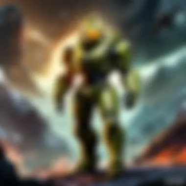 The Artistic Vision Behind Halo Concept art showcasing the world of Halo