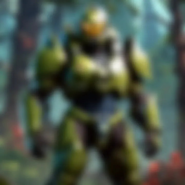 Cultural Influence and Community Legacy Fan art celebrating Halo's cultural impact