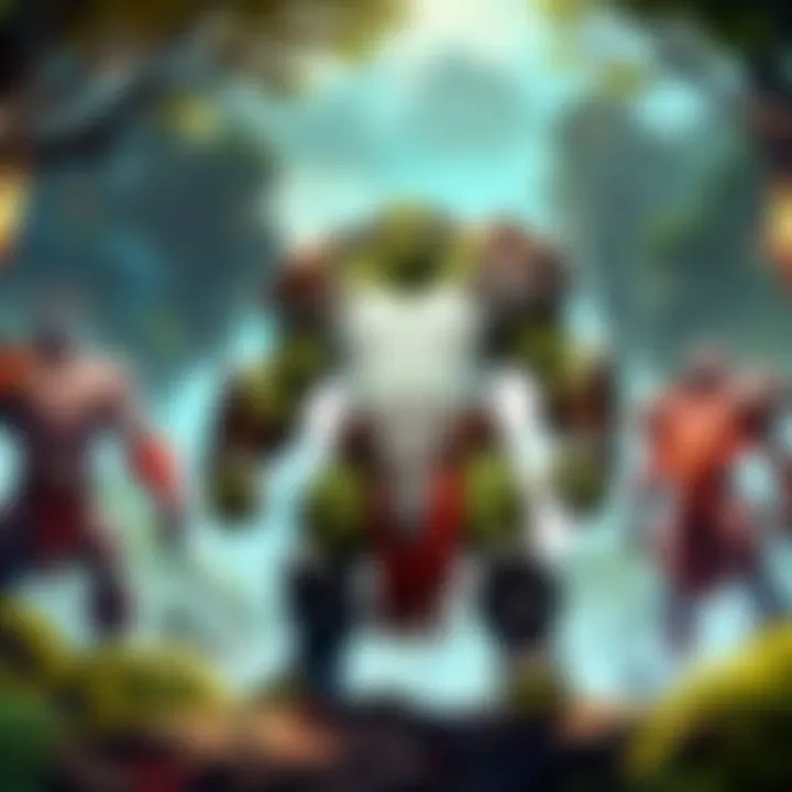 Illustration of the gaming ecosystem and VPN interactions