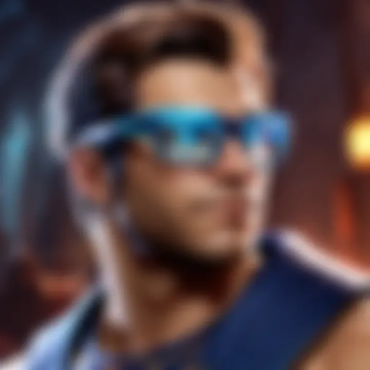 Comparison chart of popular blue light glasses brands