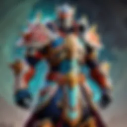 Detailed view of the new commander set showcasing intricate designs