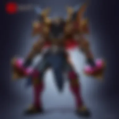 Illustration of various Dota heroes and their roles