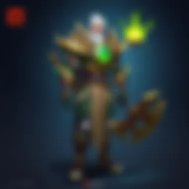 Graphic representation of item combinations for optimal performance