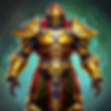 An intricate diagram showcasing the relationship between alchemy and Dota gameplay mechanics.