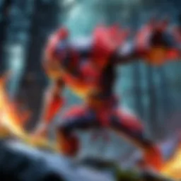 Dota player focused on the screen in an intense gaming session