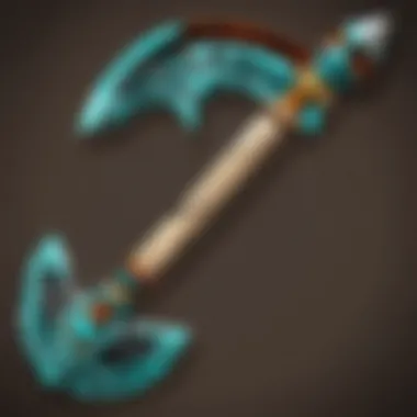 Player mining with a diamond pickaxe, revealing ores