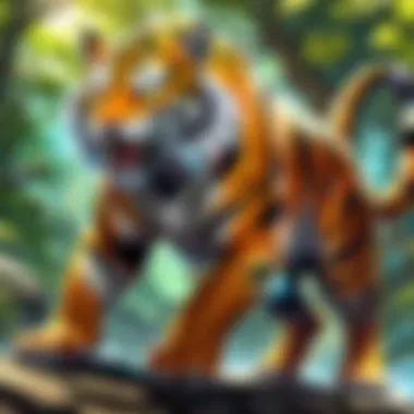 Thunderous Electric Tiger Pokemon Card