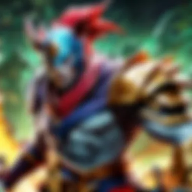 Visual of a crowd engrossed in a League of Legends match