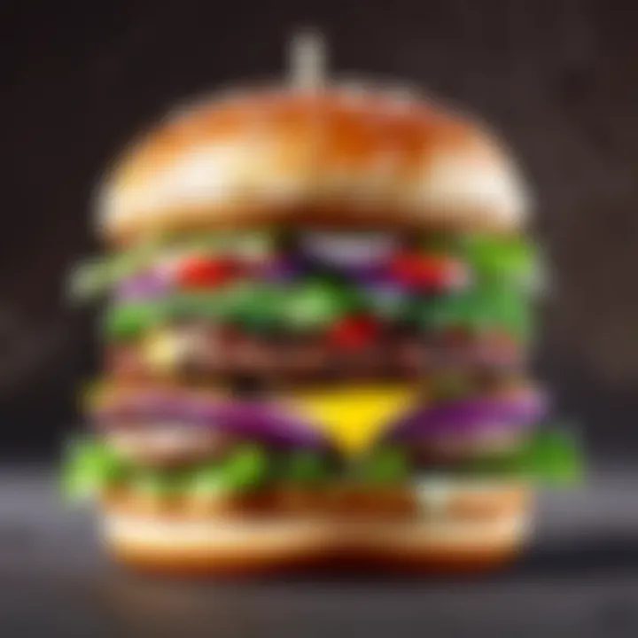 Exquisite Packaging: Beast Burger from Premier Supplier Sleek and stylish Beast Burger packaging from a top vendor