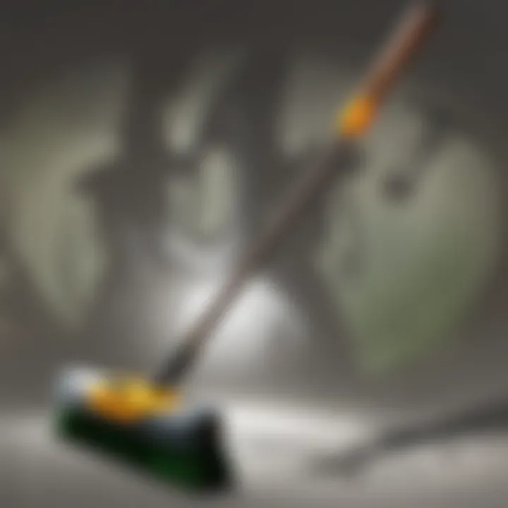 Sleek Broom Handle Design for Optimal Grip Sleek Broom Handle Design for Optimal Grip