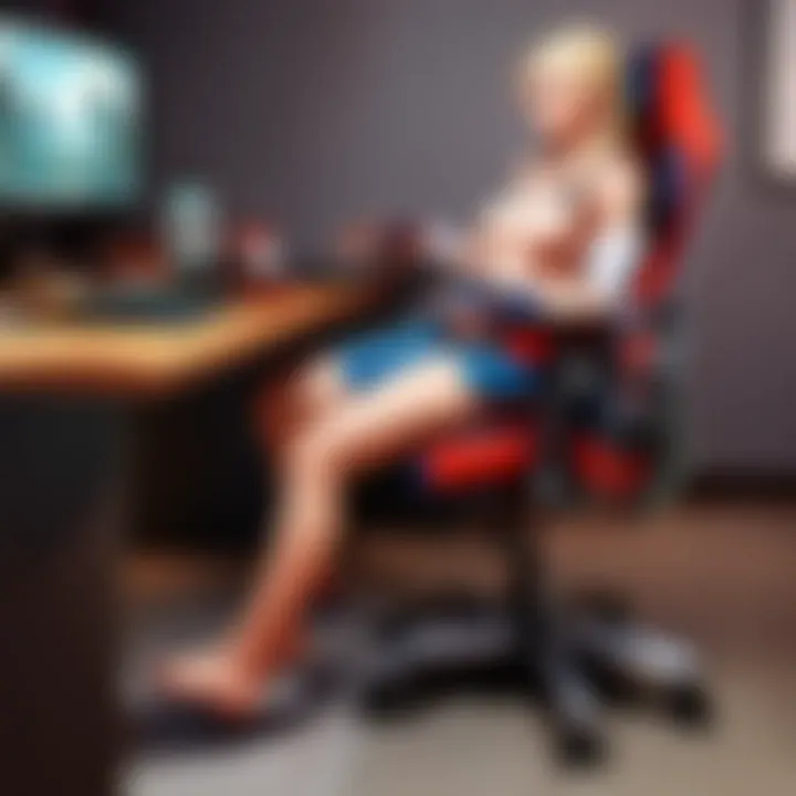 Ergonomic office footrest for optimal posture