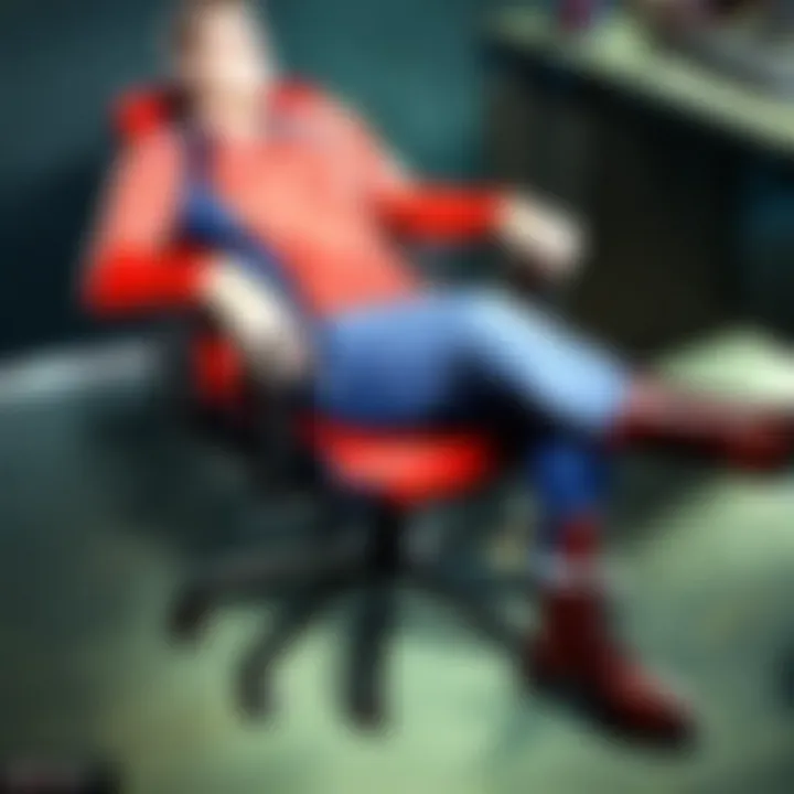 Premium materials office footrest for durability