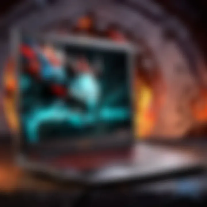 Sleek and Powerful Gaming Laptop