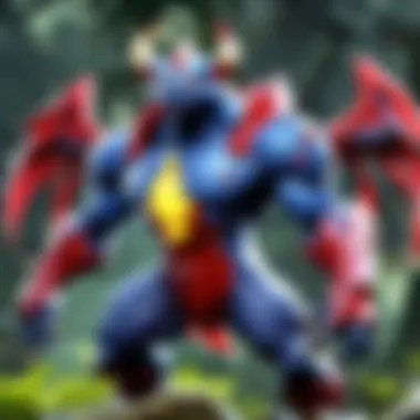 Illustration showcasing a detailed Pokemon card value analysis