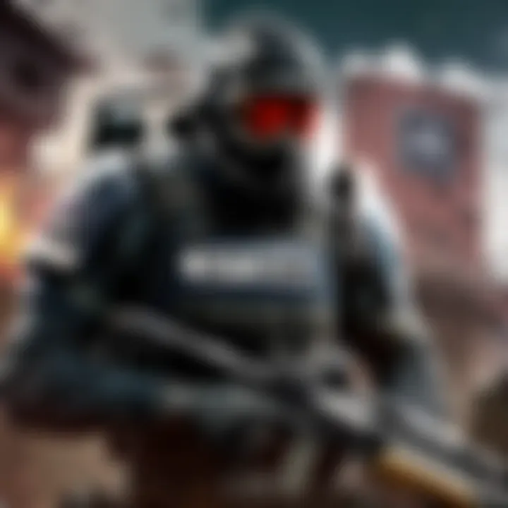 Operator selection in Rainbow Six Siege