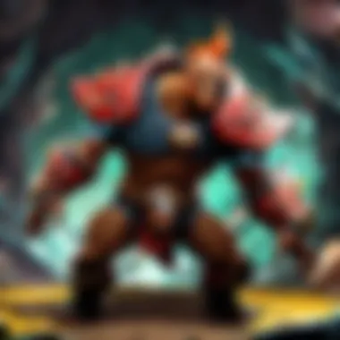 Artistic depiction of strategic gameplay in AFK Arena