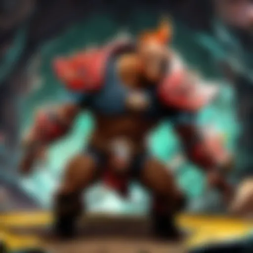 Artistic depiction of strategic gameplay in AFK Arena