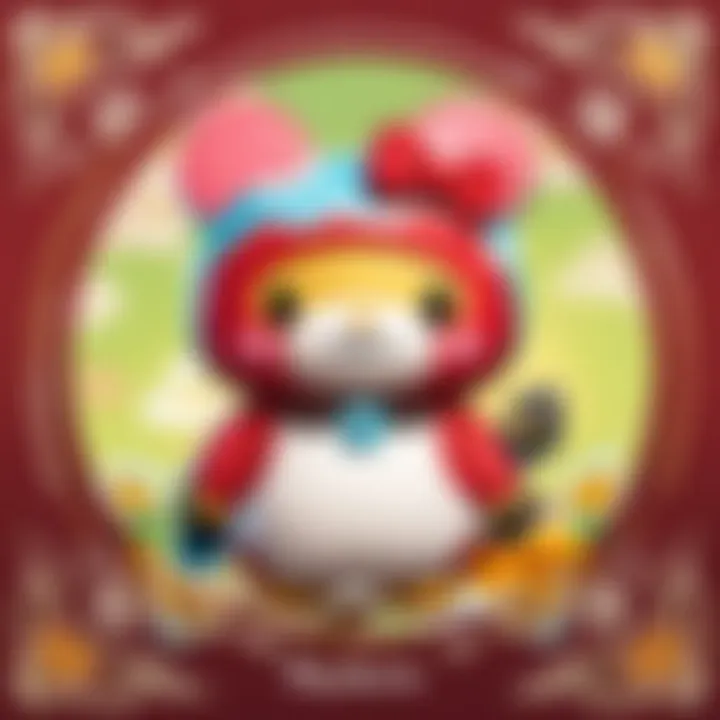 A detailed look at the unique designs of each Sanrio card