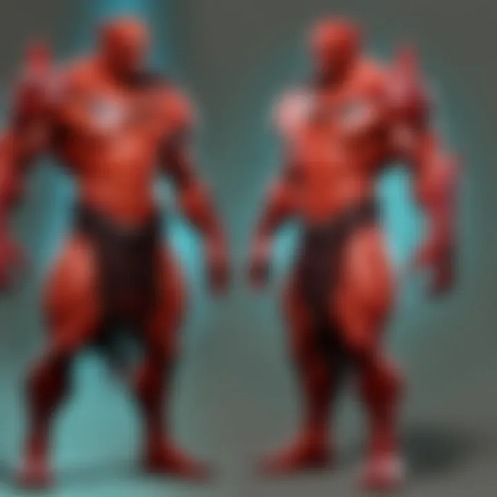 Visual analysis of Blood Build impact on game dynamics