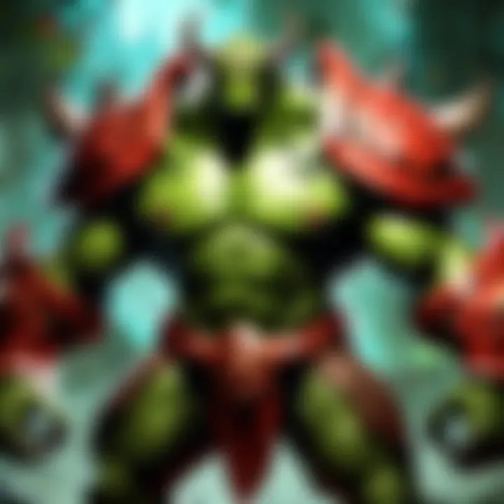 Hero Dynamics During Boss Engagements In-game interaction between heroes and a boss