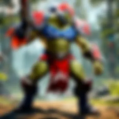 In-game interactions showcasing crossplay features