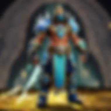 Visual representation of mage gear enhancing gameplay strategies