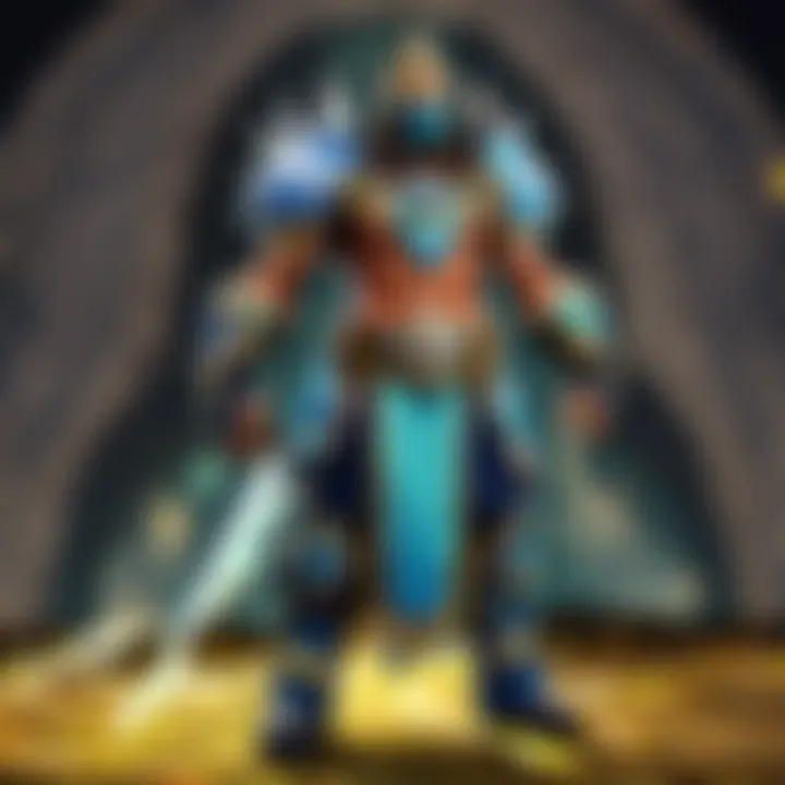 Visual representation of mage gear enhancing gameplay strategies