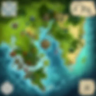 Strategic implications of map icons in gameplay