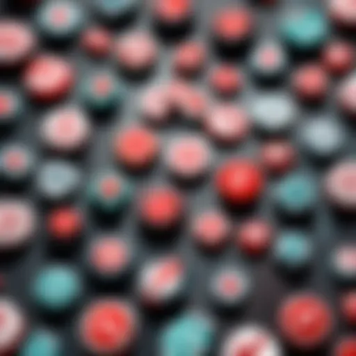 Various designs of switch thumb grip caps for gaming controllers