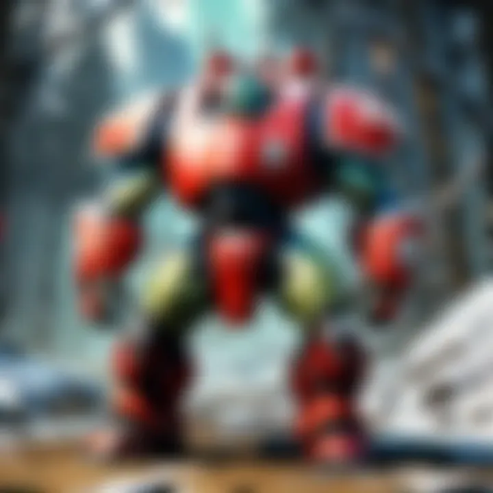 Strategic positioning of tank heroes during a match