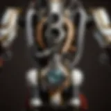 Intricate Engineering of Rebreather Components Detailed view of rebreather components showcasing intricate engineering.