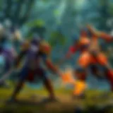 Visual representation of Dota matchmaking algorithms