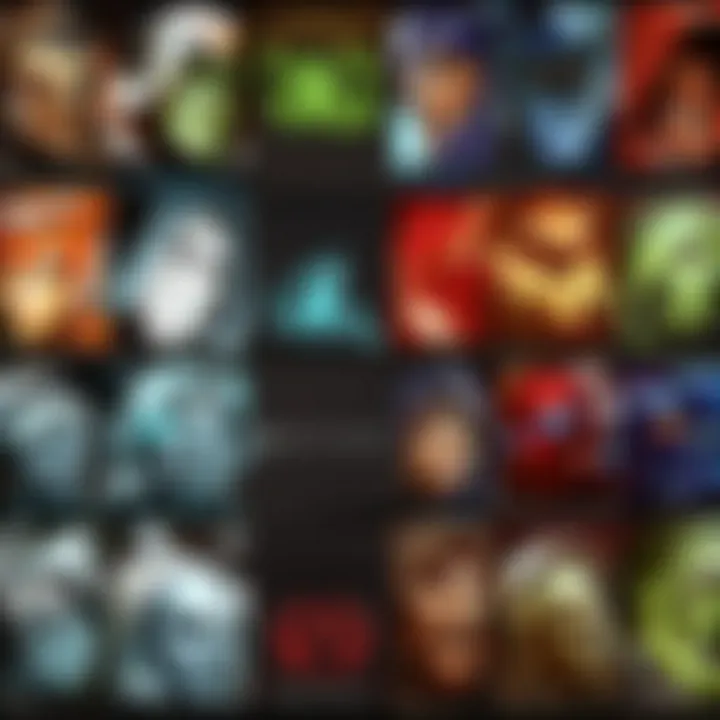 Chart displaying the types of matchmaking in Dota