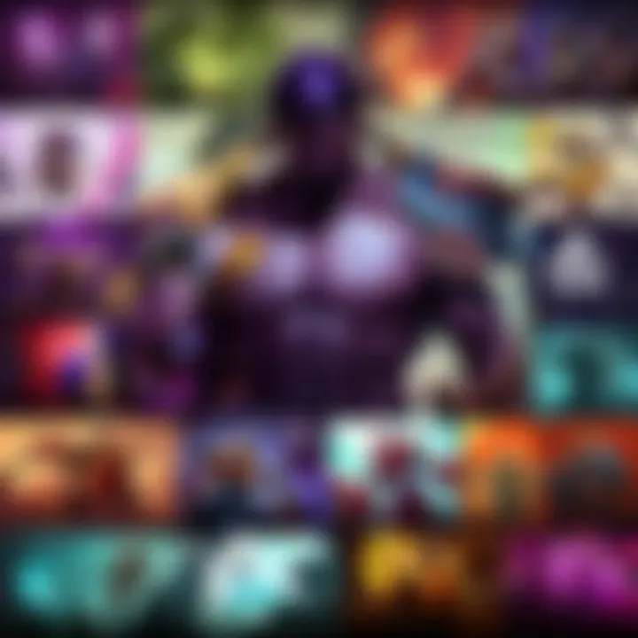 A colorful spectrum showcasing the variety of content available on Twitch